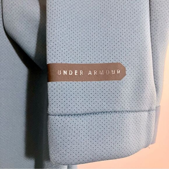 Under Armour Sweatshirt Women Size Large Teal Move Mock - Picture 8 of 10